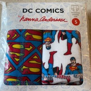 NWT Hanna Andersson DC Comics Boys Underwear Set - Superman Size Small